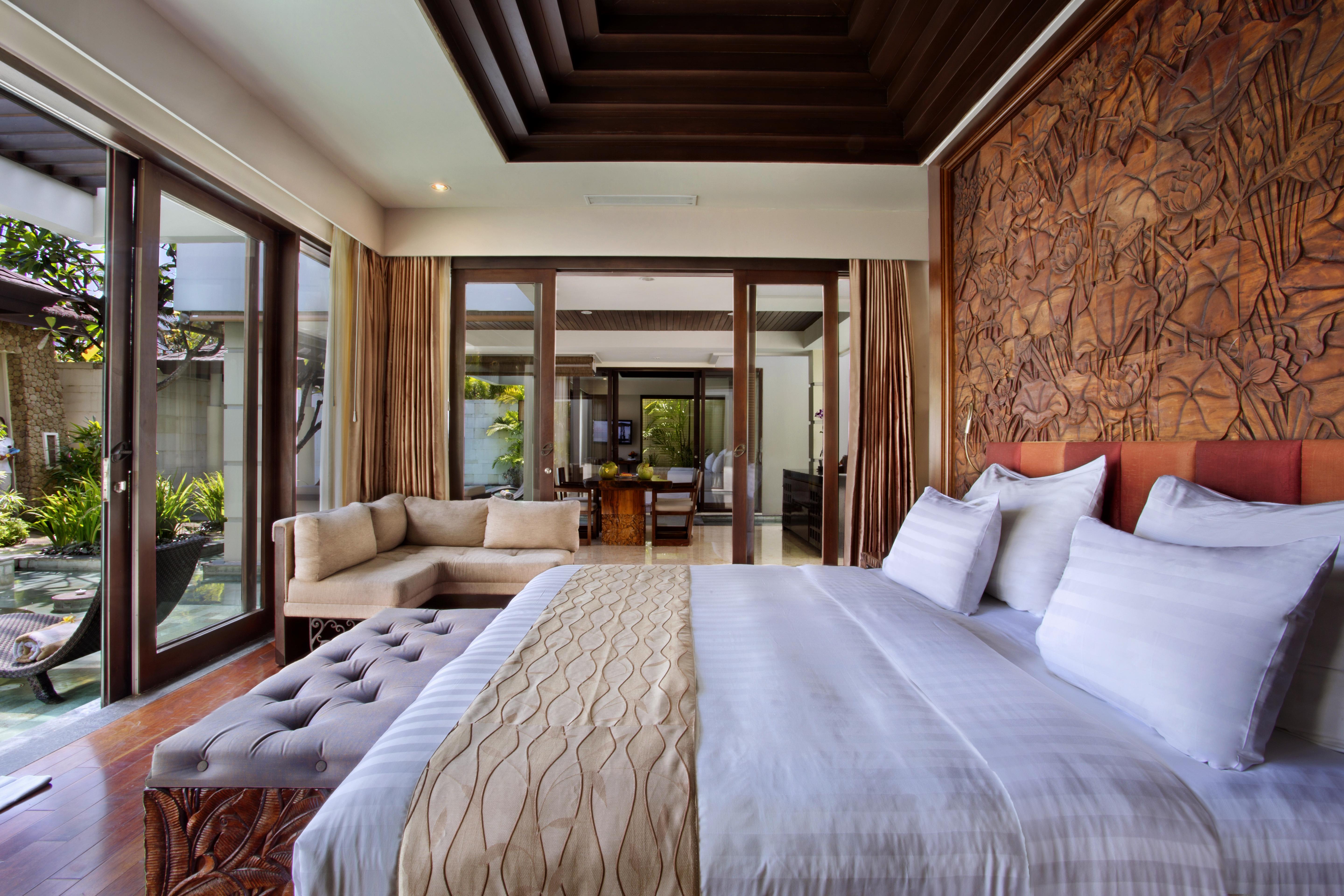The Seminyak Beach Resort & Spa Экстерьер фото A bedroom at the hotel